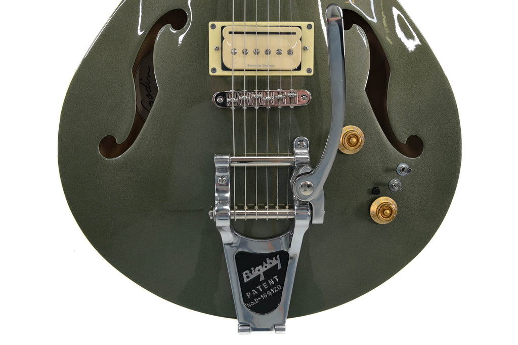 Godin Montreal Premiere Ltd Desert Green W/Bigsby (Pre-owned)