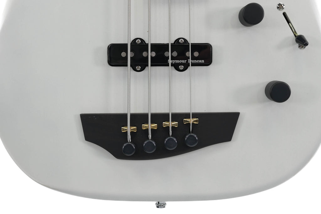 Godin RG-4 Bass Ultra Carbon White RN with Bag (Pre-owned)