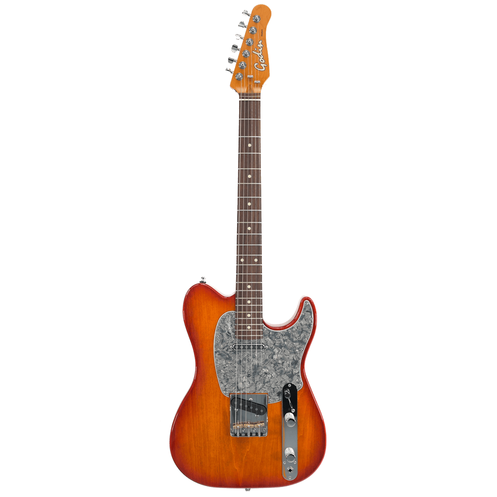 Godin Stadium Pro Sunset Burst met hoes (Pre-owned)
