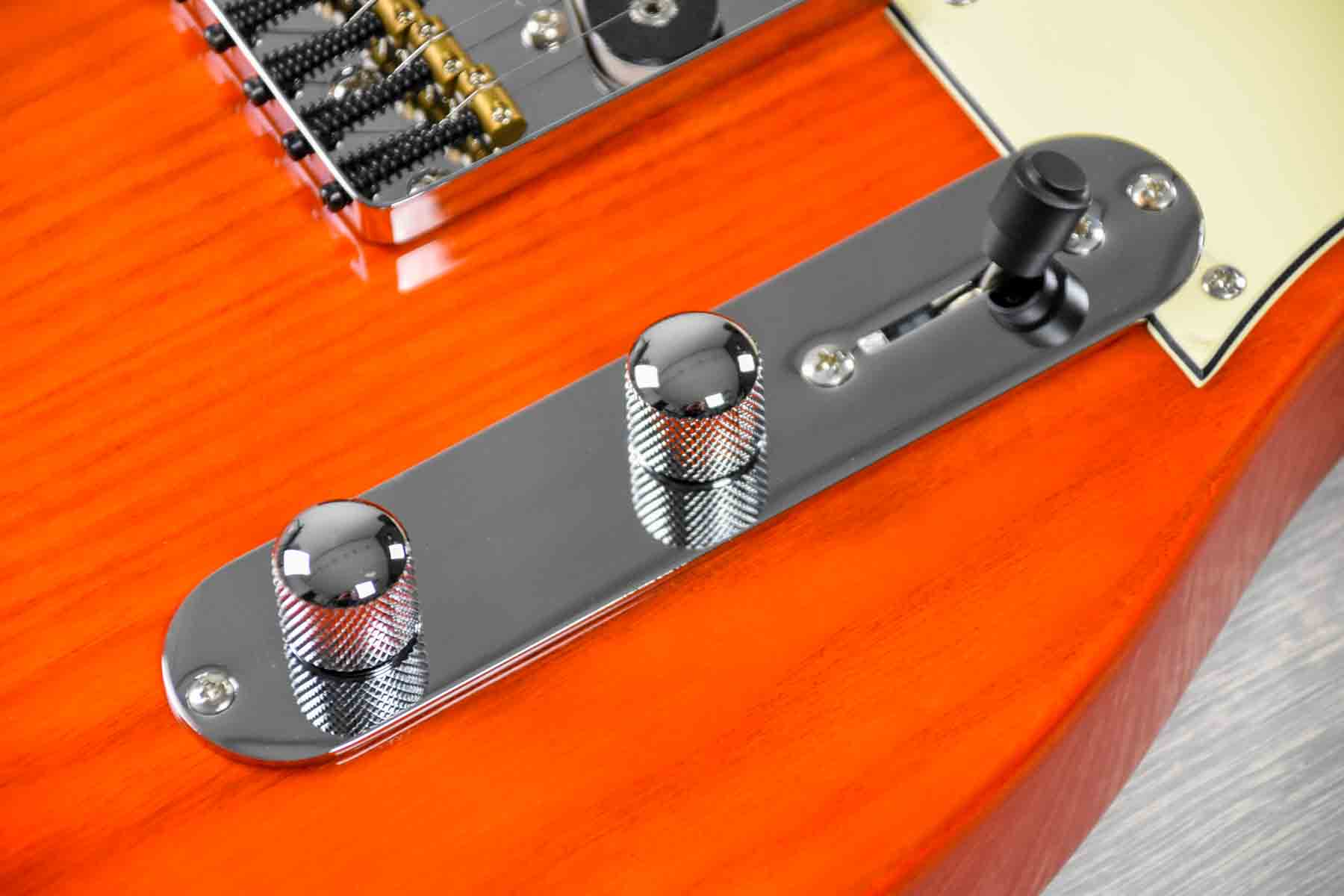 G&L Tribute ASAT Classic Bluesboy Semi Hollow - Clear Orange
