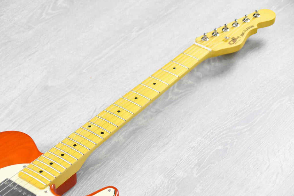 G&L Tribute ASAT Classic Bluesboy Semi Hollow - Clear Orange