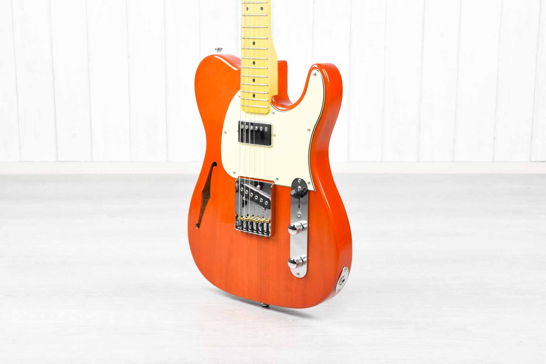 G&L Tribute ASAT Classic Bluesboy Semi Hollow - Clear Orange