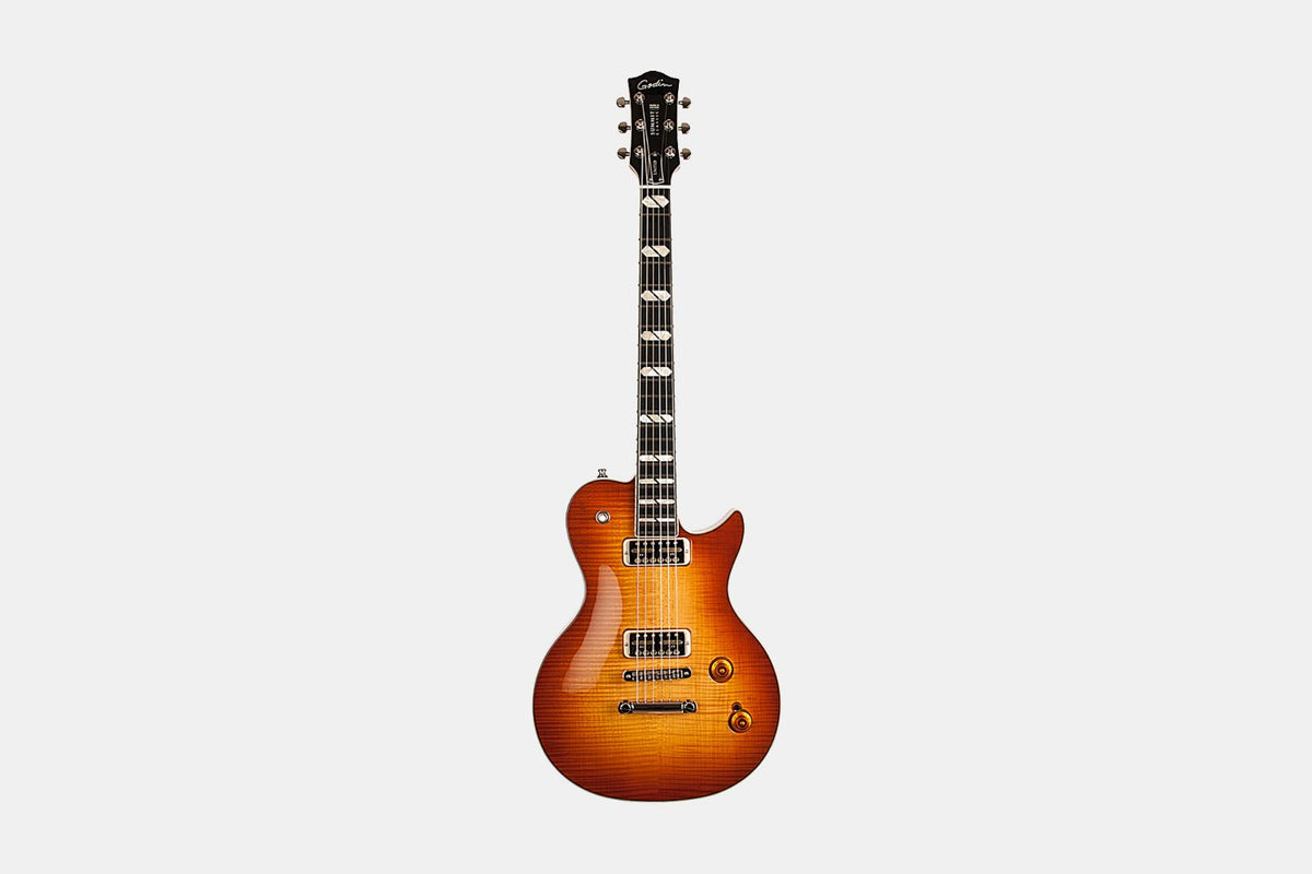 GODIN Summit Classic Supreme LTD Cognac Burst Flame