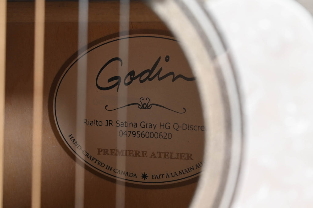 Godin Rialto Satina Gray HG Q- Disqrete