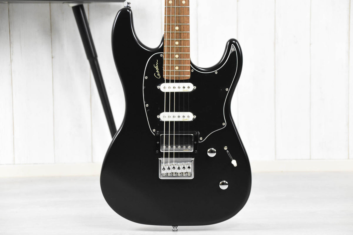 Godin Session HT Matte Black RN (no gigbag)