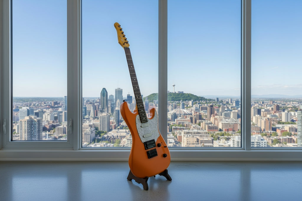 Godin Session R-HT Pro Retro Orange Tweedehands