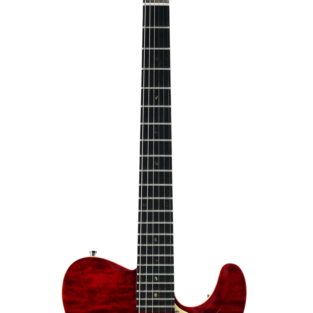 Harley Benton TE-90QM Trans Red Pre-Owned
