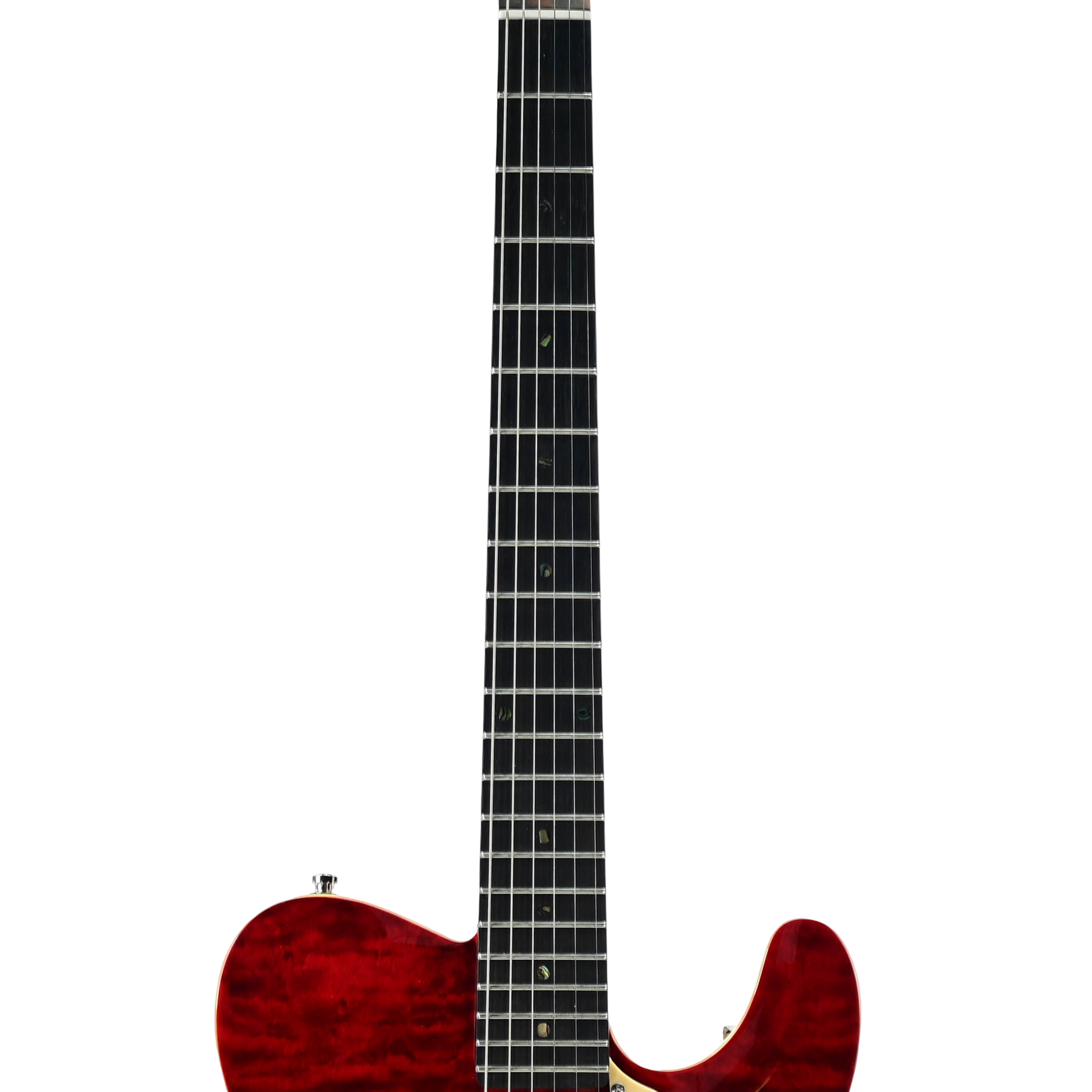 Harley Benton TE-90QM Trans Red Pre-Owned