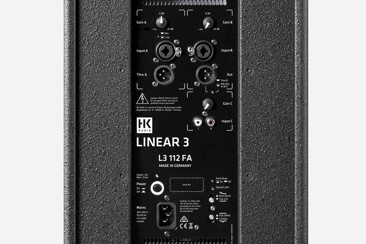 HK Audio Linear 3 - 112FA Luidspreker actief (5365483536548)