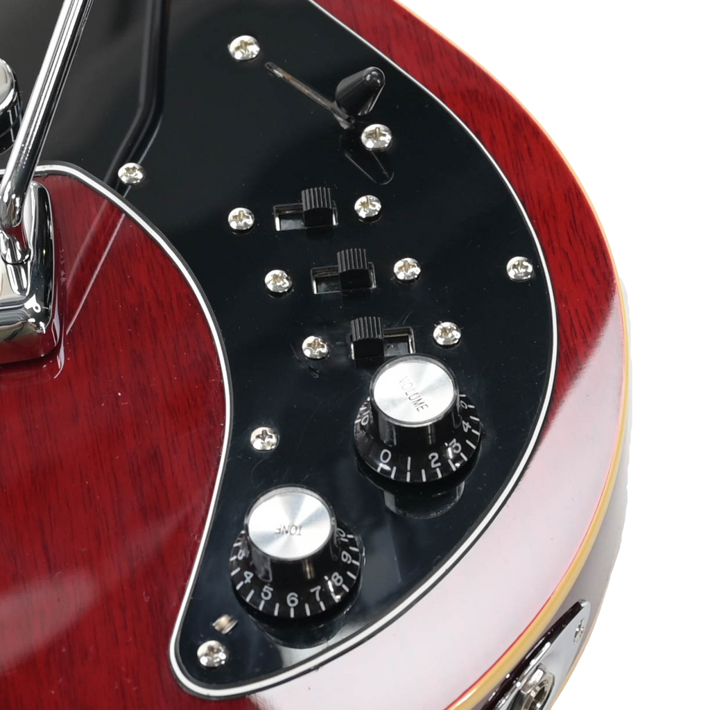 Harley Benton BM-75 Trans Red Deluxe Series