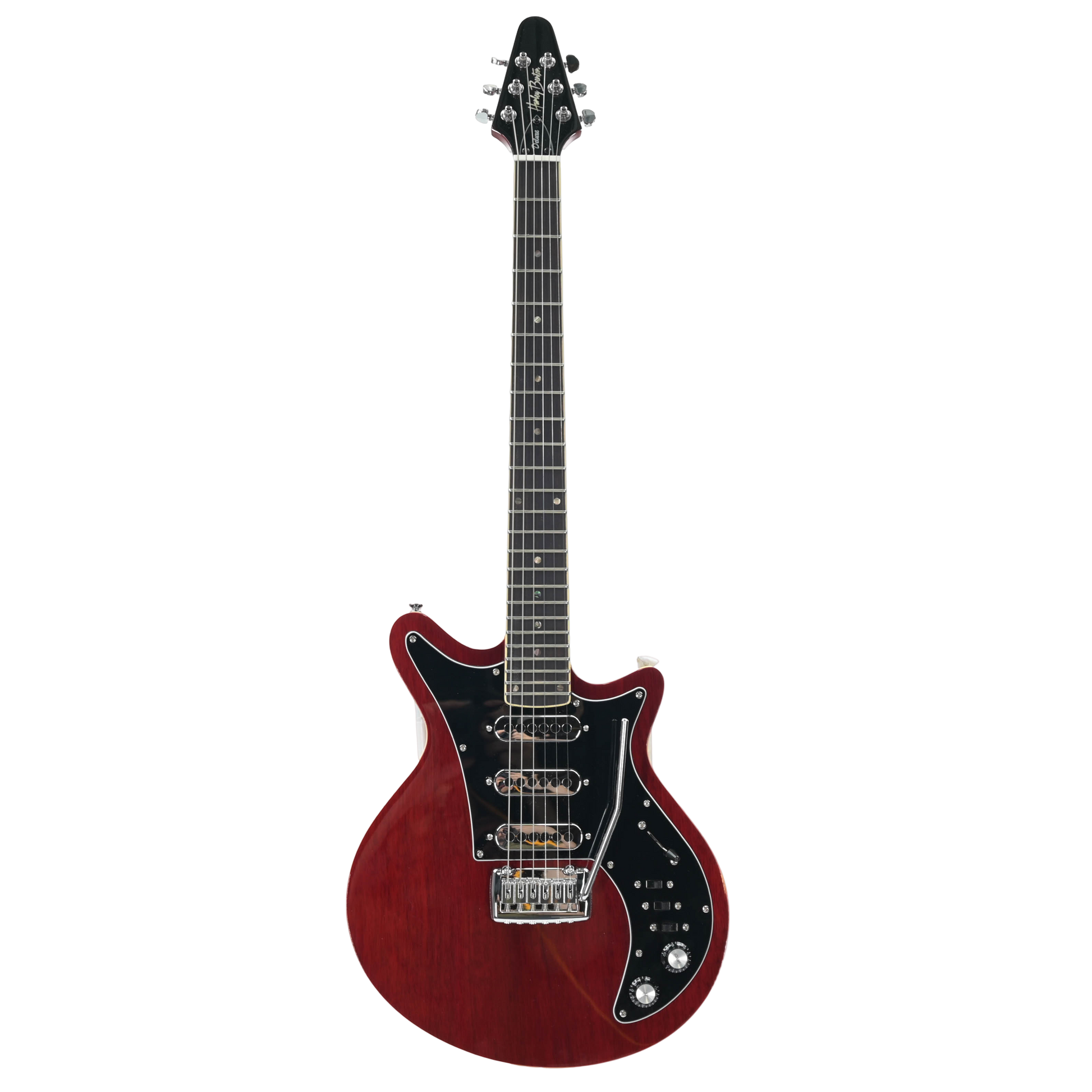 Harley Benton BM-75 Trans Red Deluxe Series