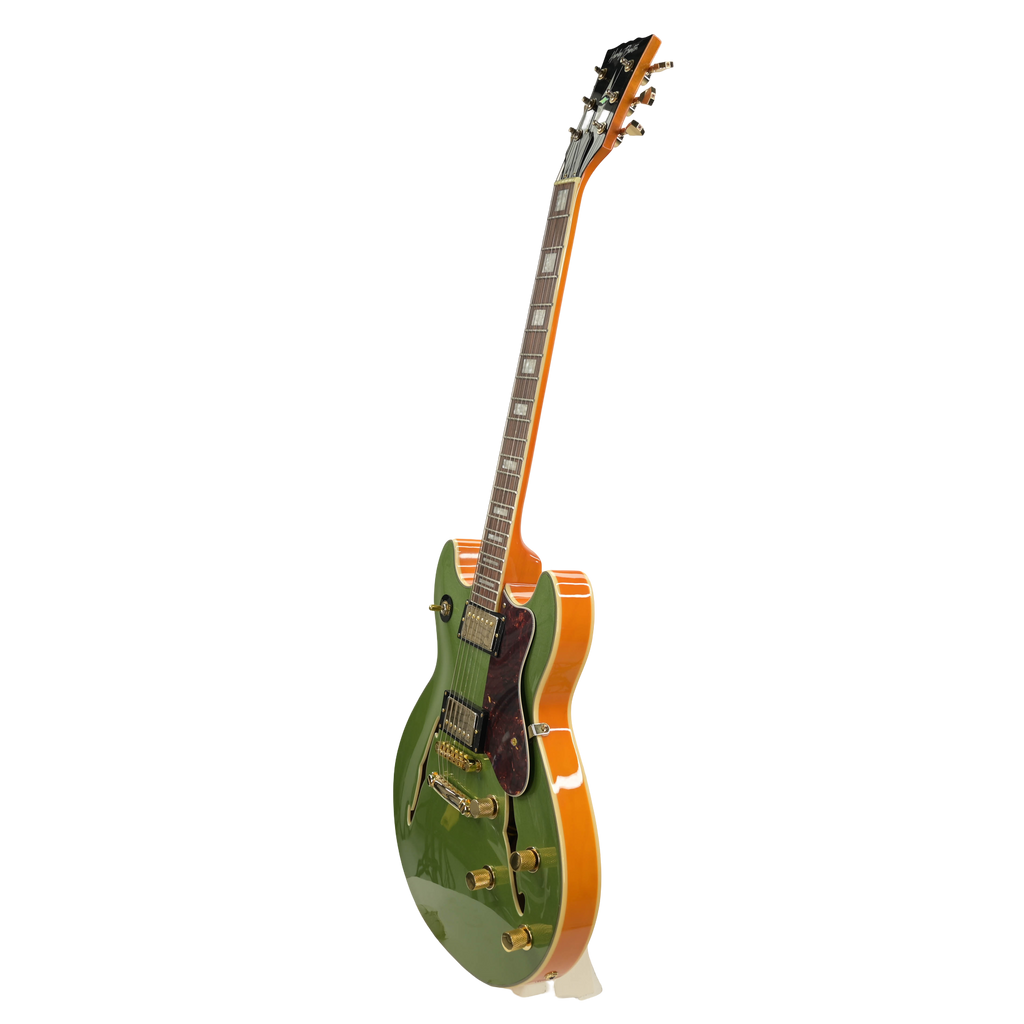 Harley Benton HB-35Plus Metallic Green