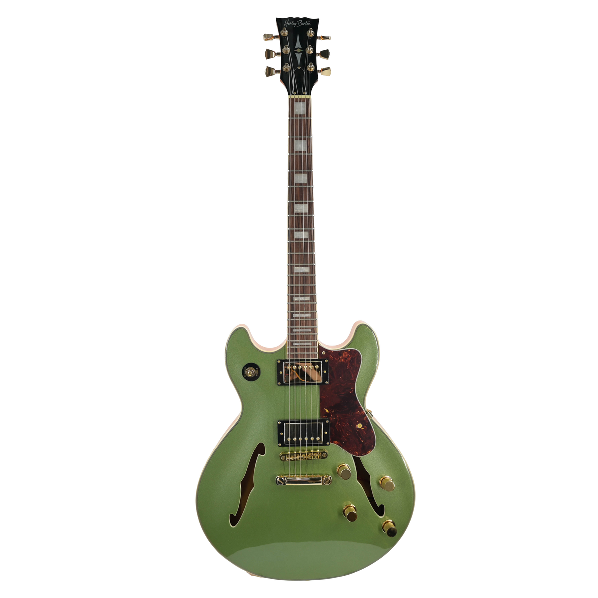 Harley Benton HB-35Plus Metallic Green