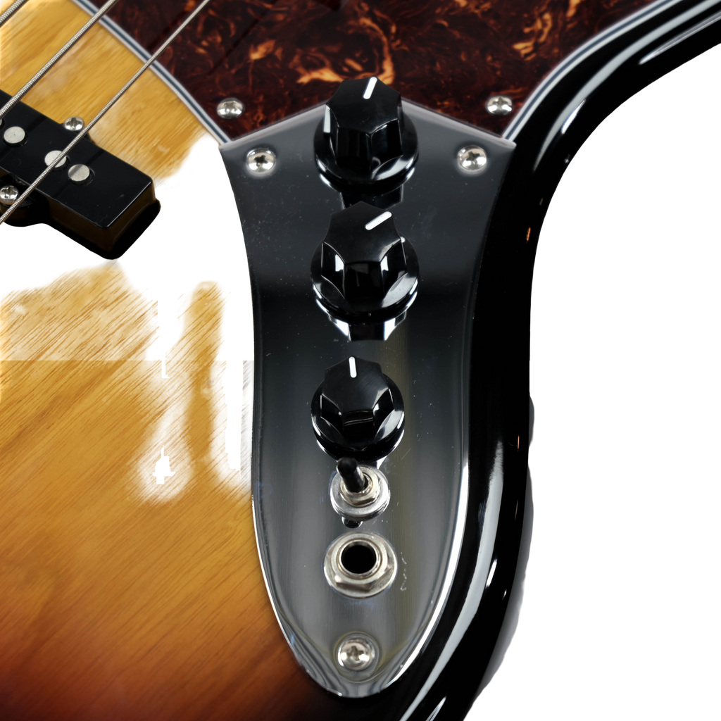 Harley Benton JB75 FL Deluxe Fretless + MODIFIED