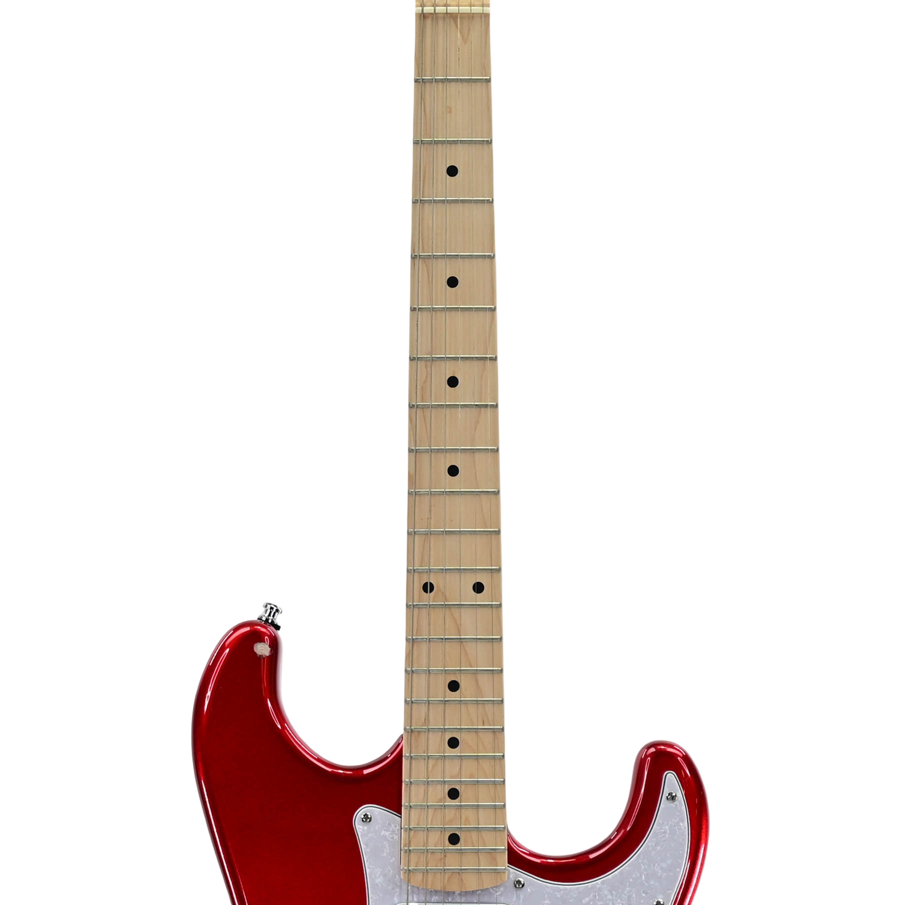 Harley Benton Stratocaster standard serie Candy Apple Red