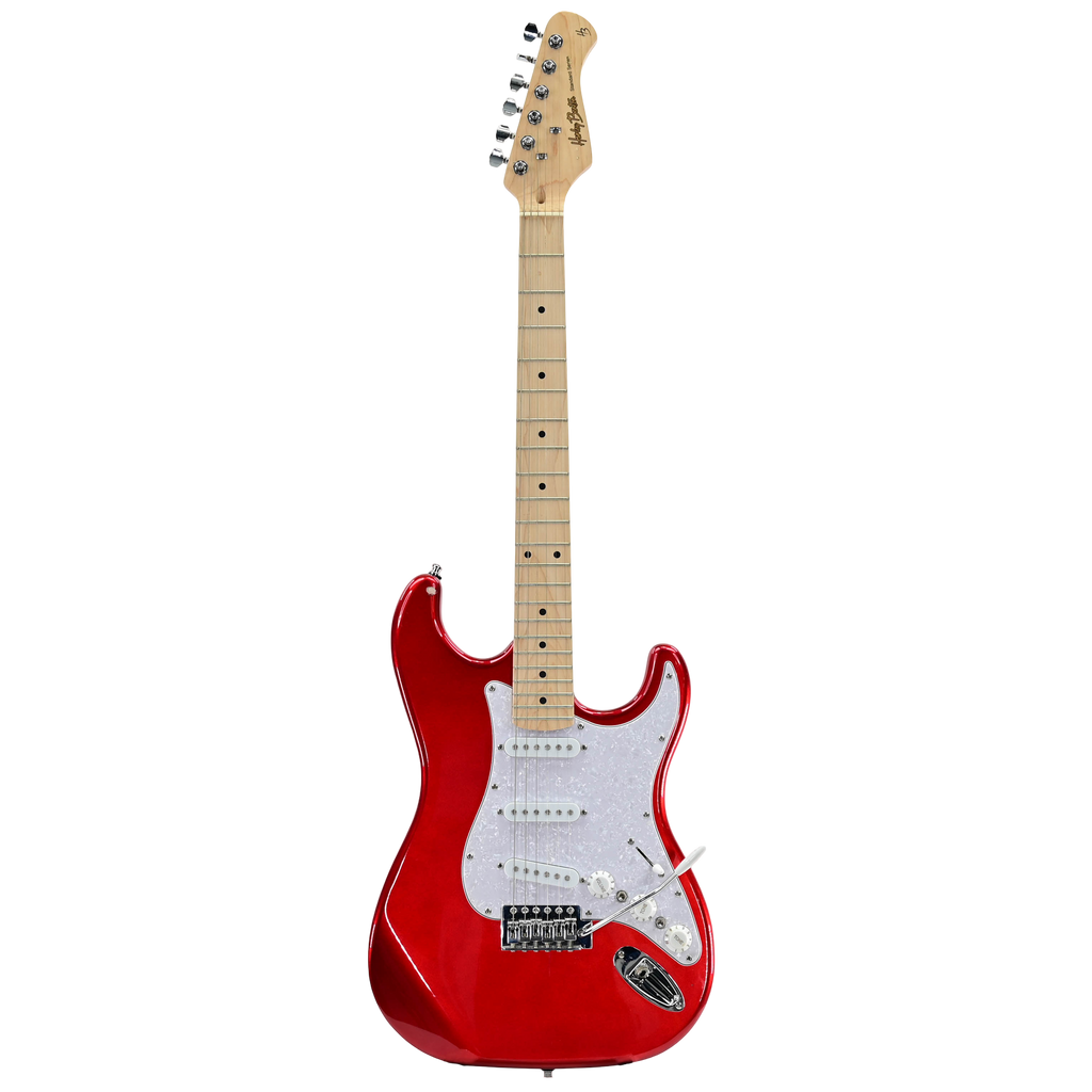 Harley Benton Stratocaster standard serie Candy Apple Red