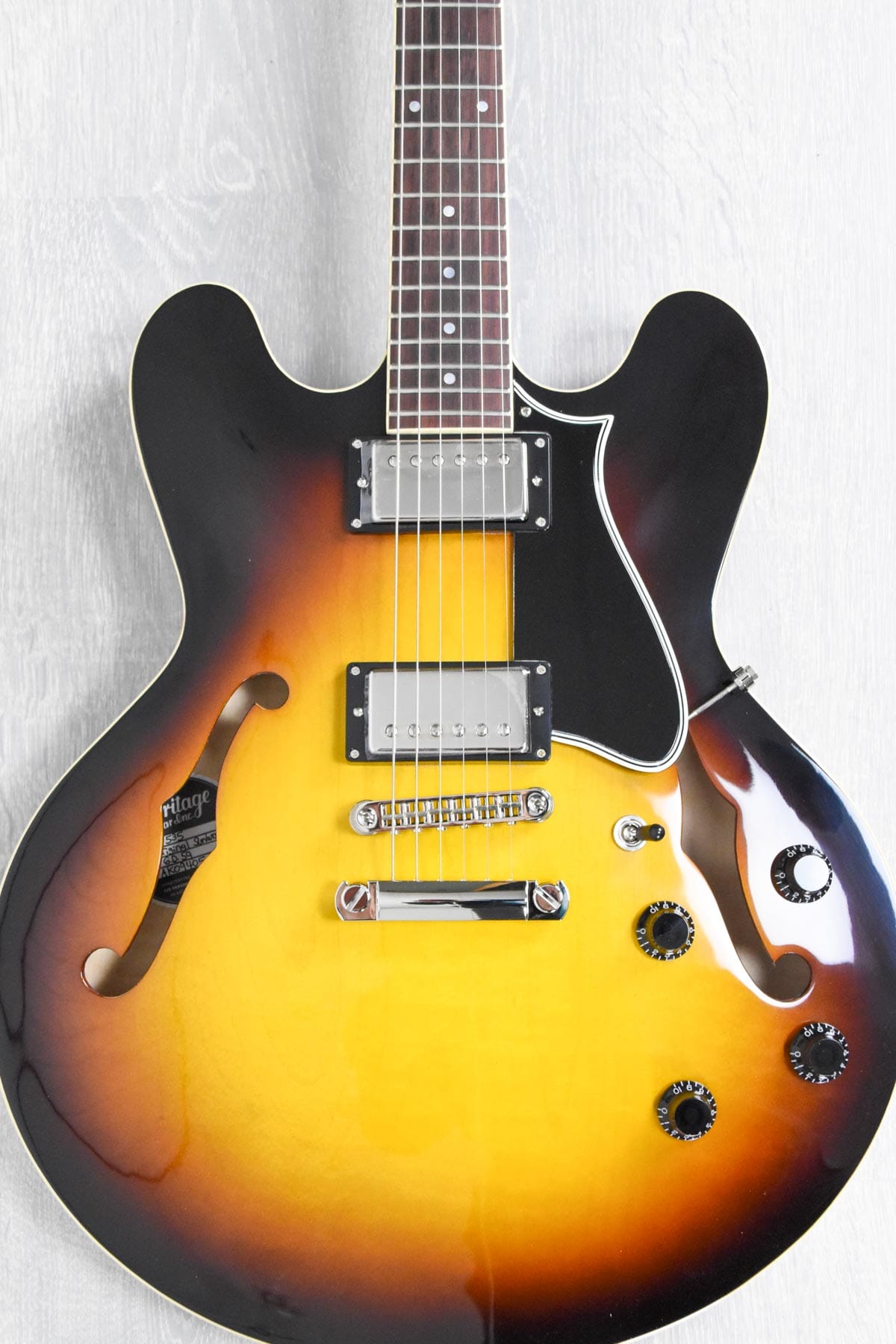Heritage H-535 Original Sunburst w/case