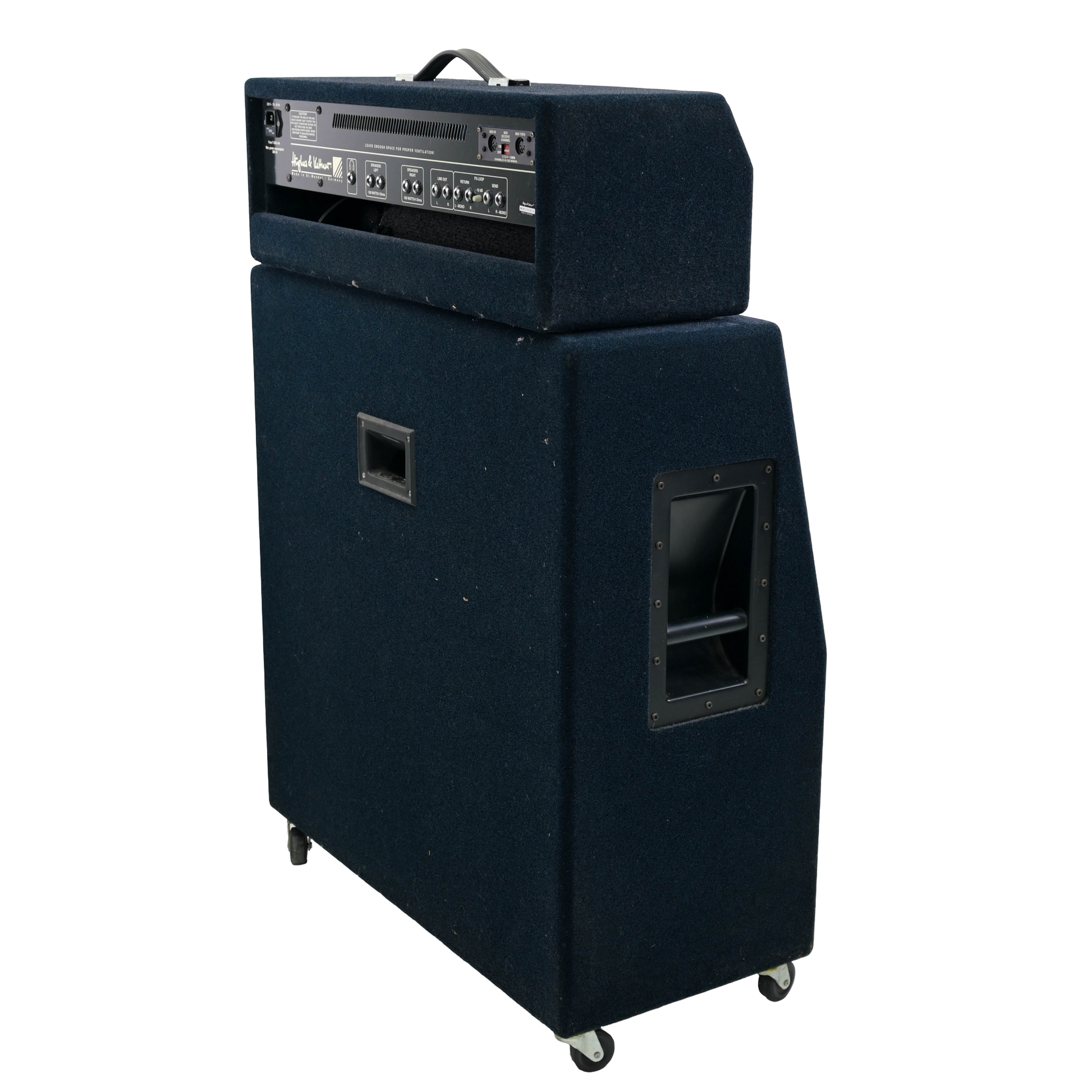 Hughes & Kettner ATTAX 200 Stereo Stack met 4*12" Cabinet