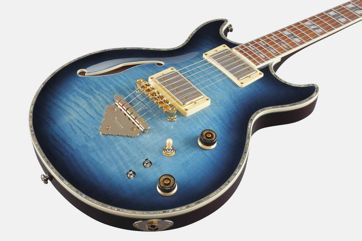 Ibanez AR520HFM-LBB Hollowbody Light Blue Burst