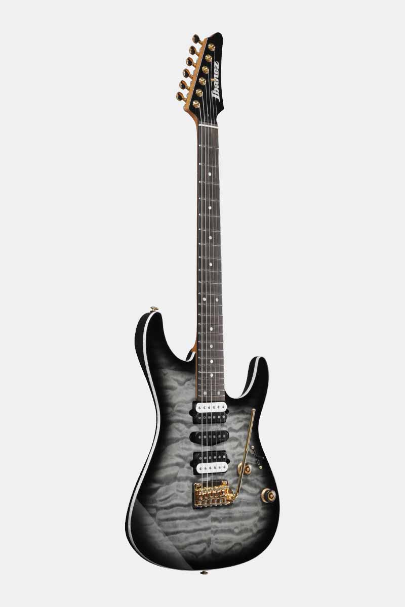 Ibanez AZ47P1QMBIB Premium, Black Ice Burst