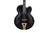 Ibanez PM3C-BKL Black Low Gloss Semi-akoestische gitaar B-stock