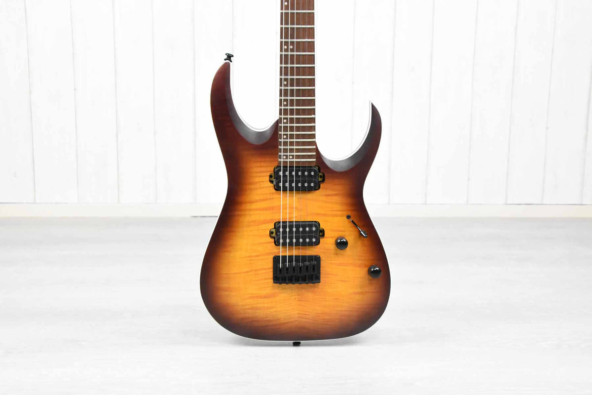 Ibanez RGA42FM-DEF Dragon Eye Burst Flat elektrische gitaar