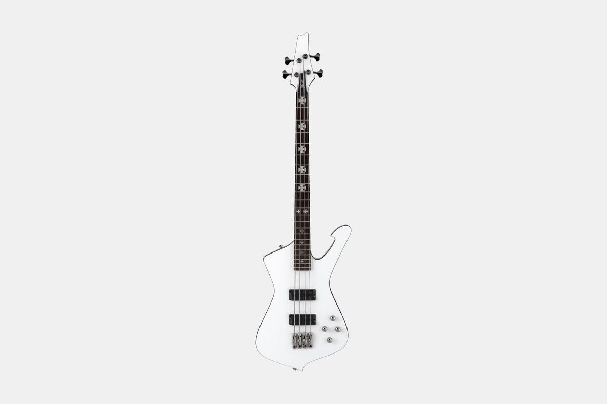 Ibanez SDB3-PW Sharlee D&#39;Angelo Signature Model Pearl White
