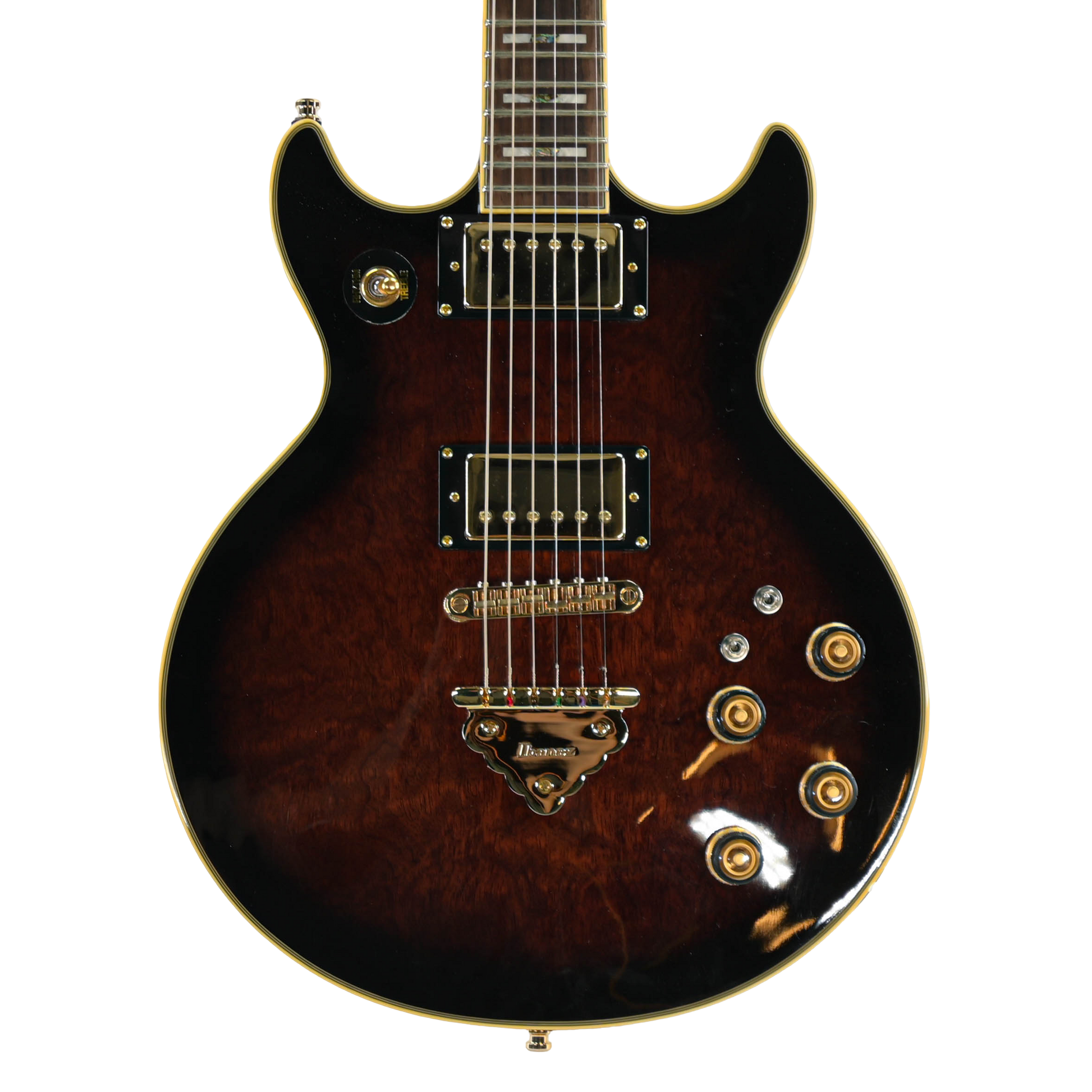 Ibanez AR325QA Dark Brown Sunburst