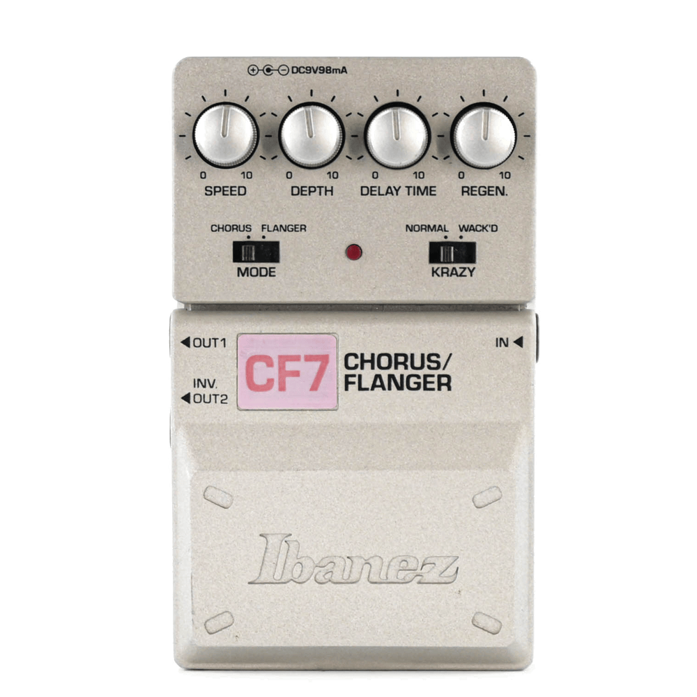 Ibanez CF7 Chorus/ Flanger Gitaareffect