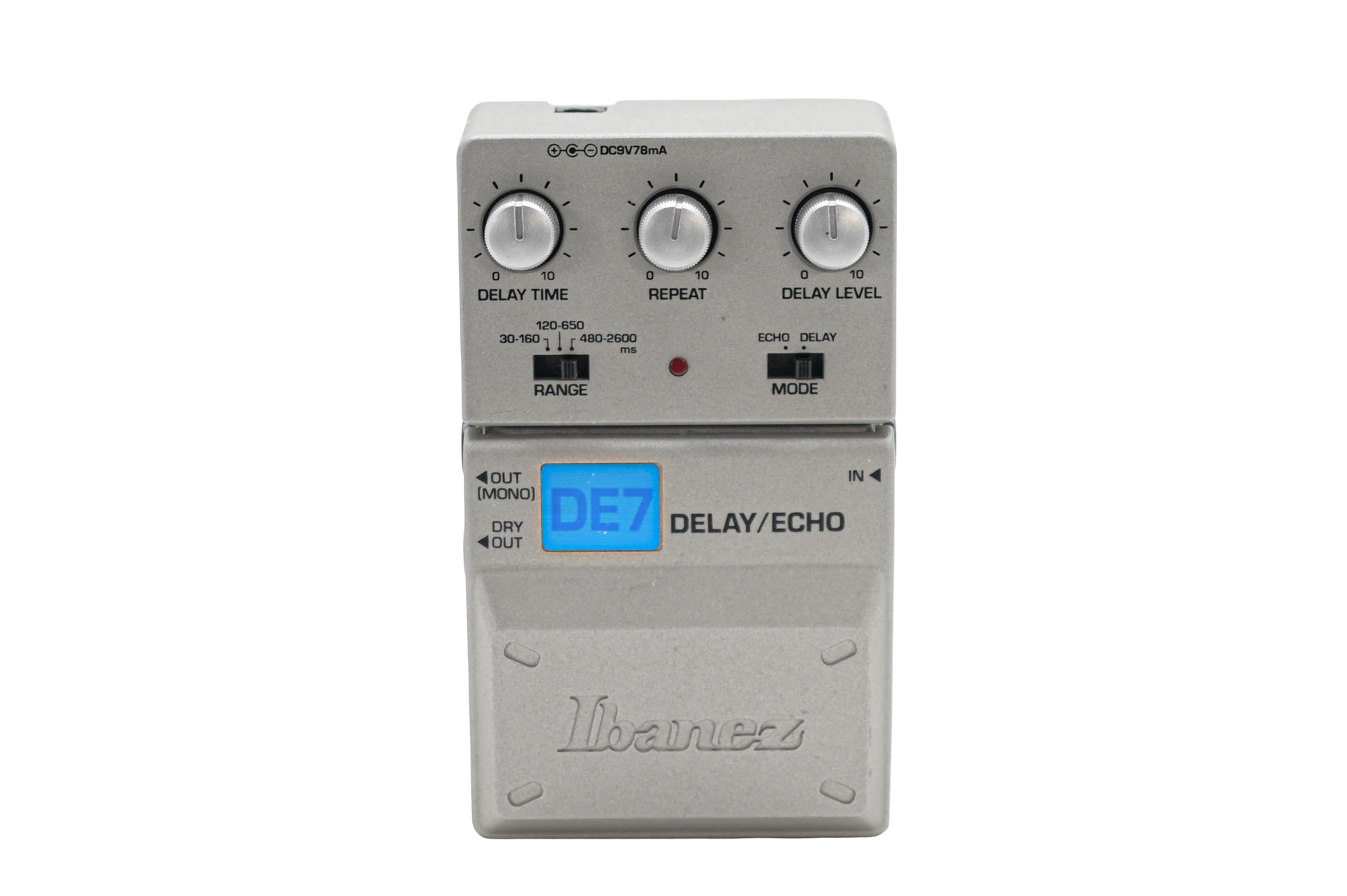 Ibanez DE7 Delay/ Echo effect pedaal