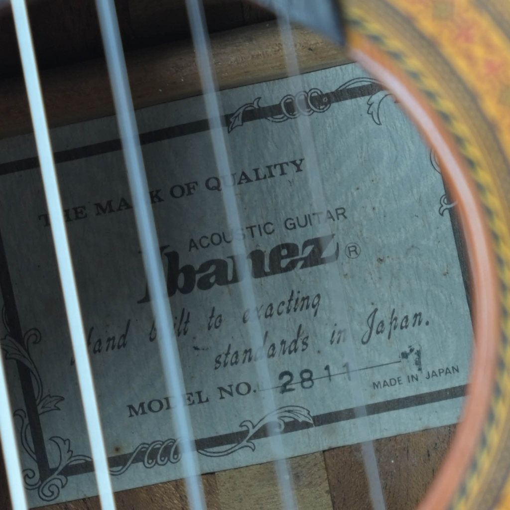 Ibanez Model 2811 klassieke gitaar japan (70's)