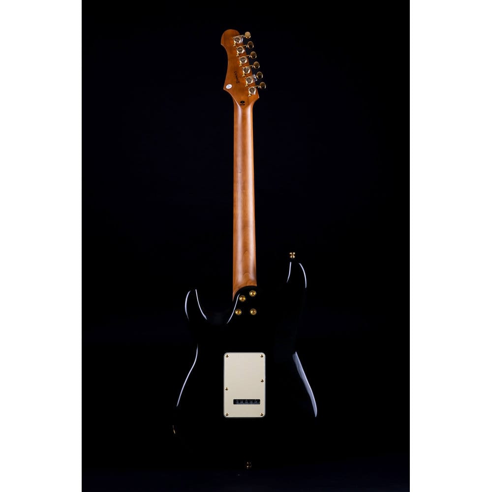 JET Guitars JS-480 BK G HSS Black/Gold
