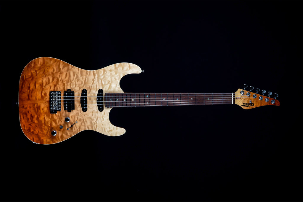 JET Guitars JS-45 Fireburst