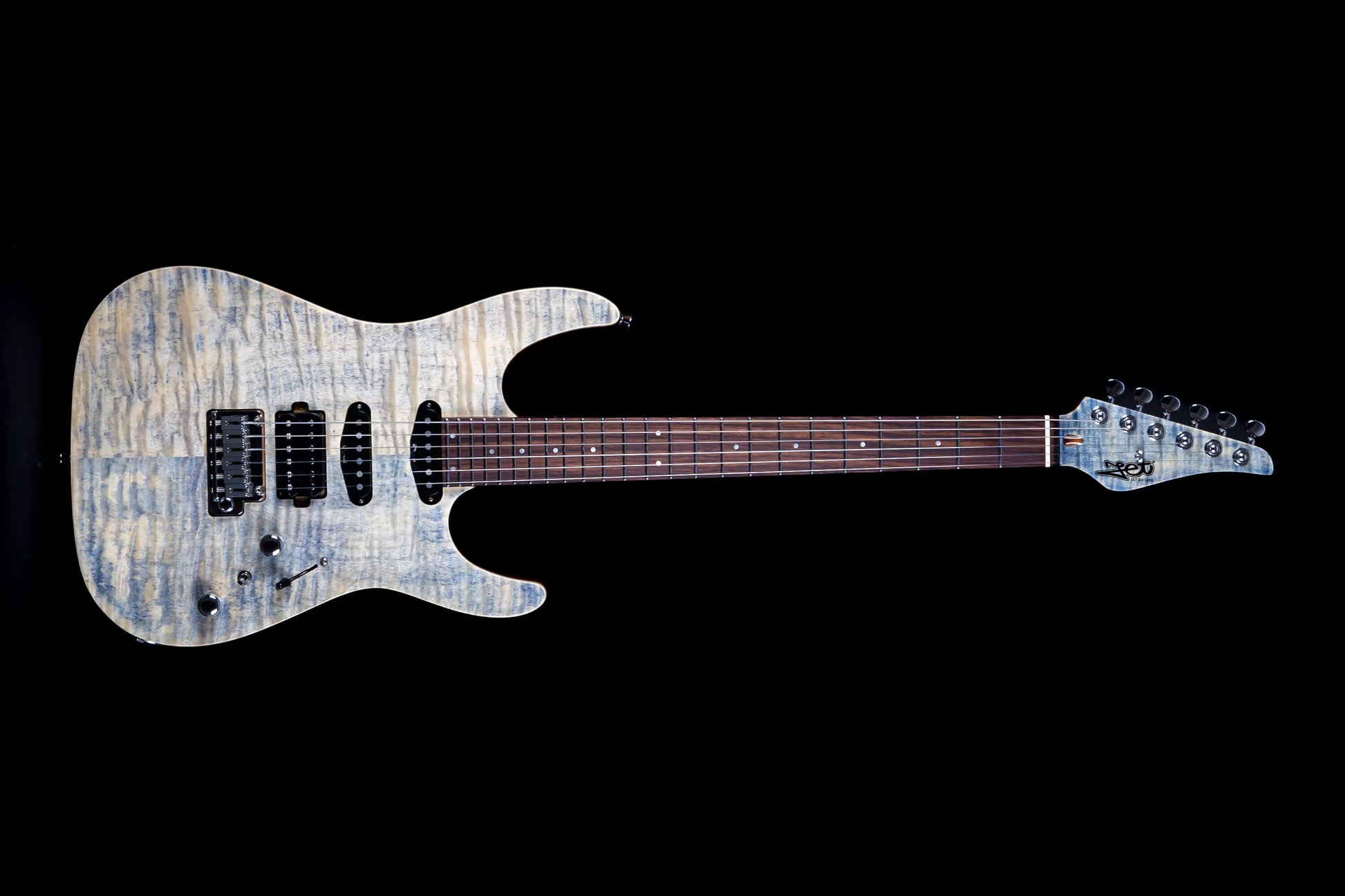 JET Guitars JS-45 Indigo Grey
