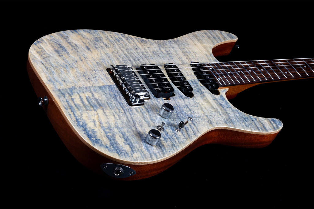 JET Guitars JS-45 Indigo Grey