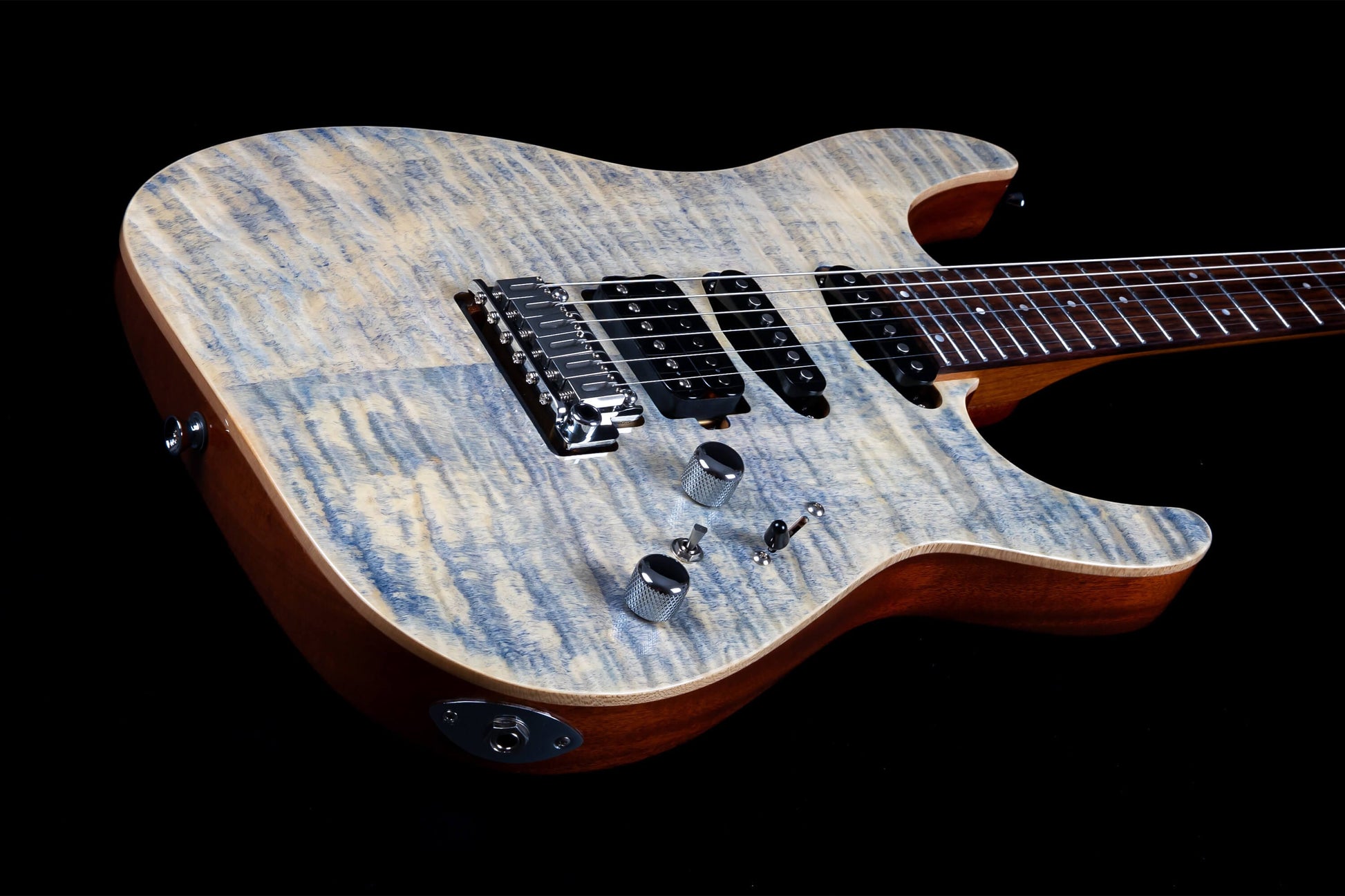 JET Guitars JS-45 Indigo Grey