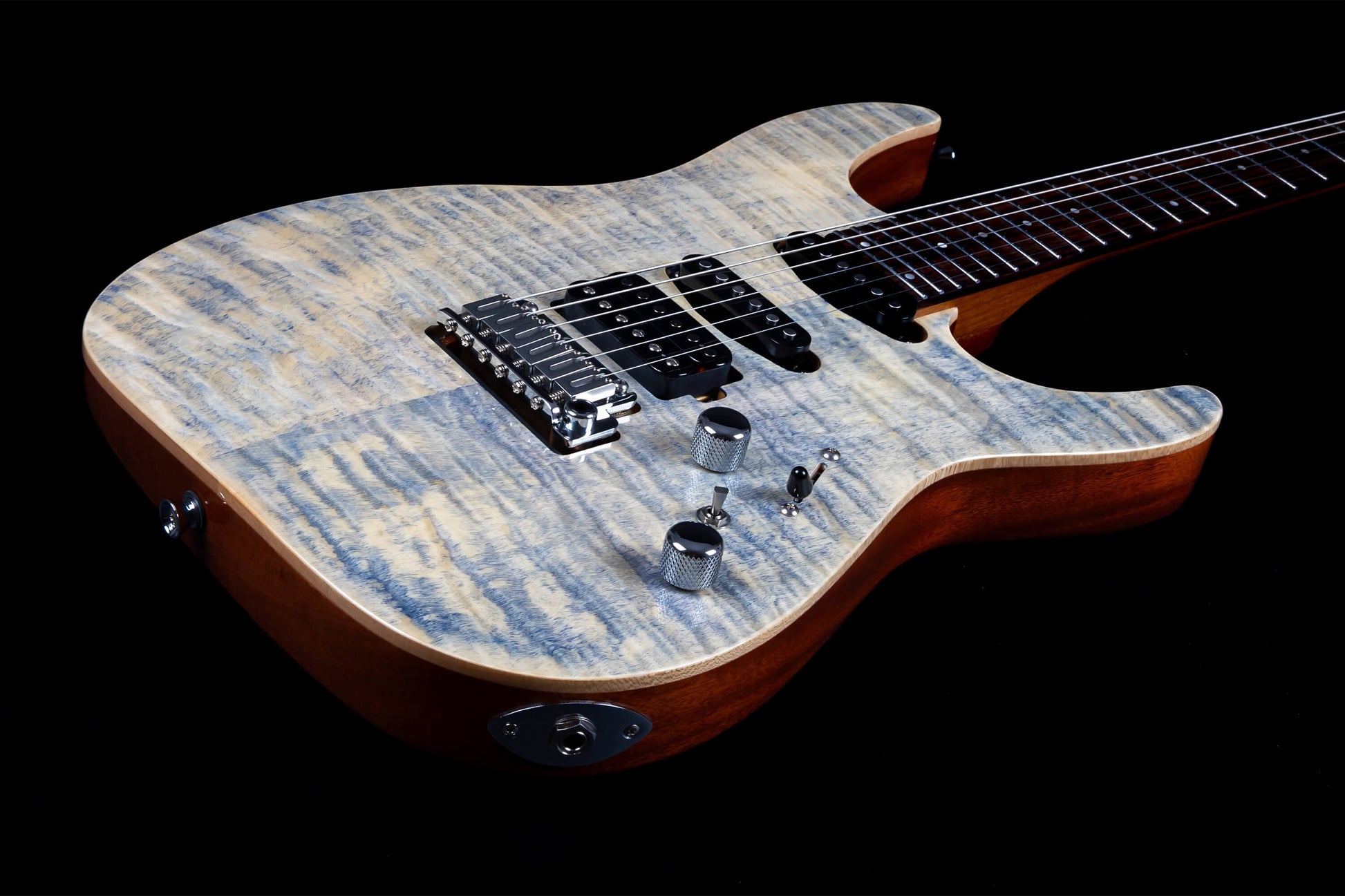 JET Guitars JS-45 Indigo Grey
