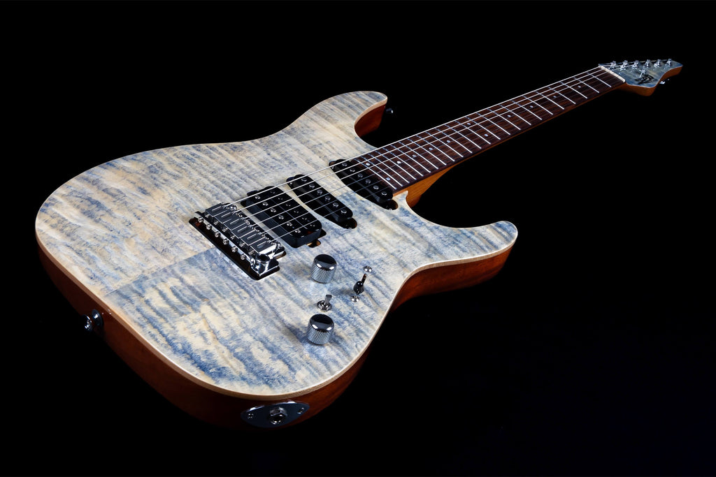 JET Guitars JS-45 Indigo Grey