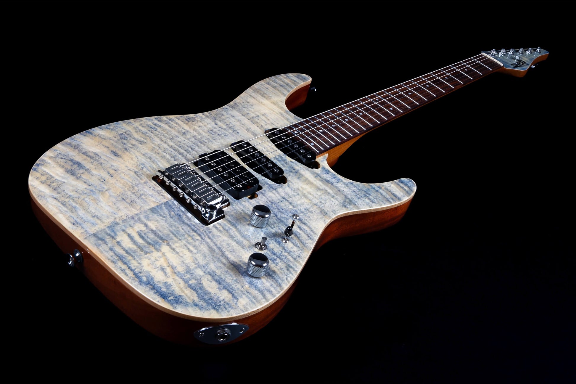 JET Guitars JS-45 Indigo Grey