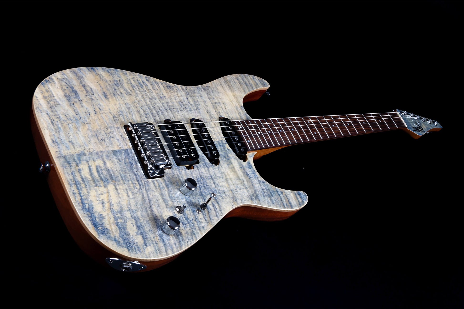 JET Guitars JS-45 Indigo Grey