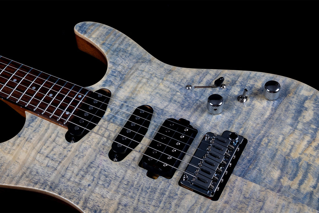 JET Guitars JS-45 Indigo Grey