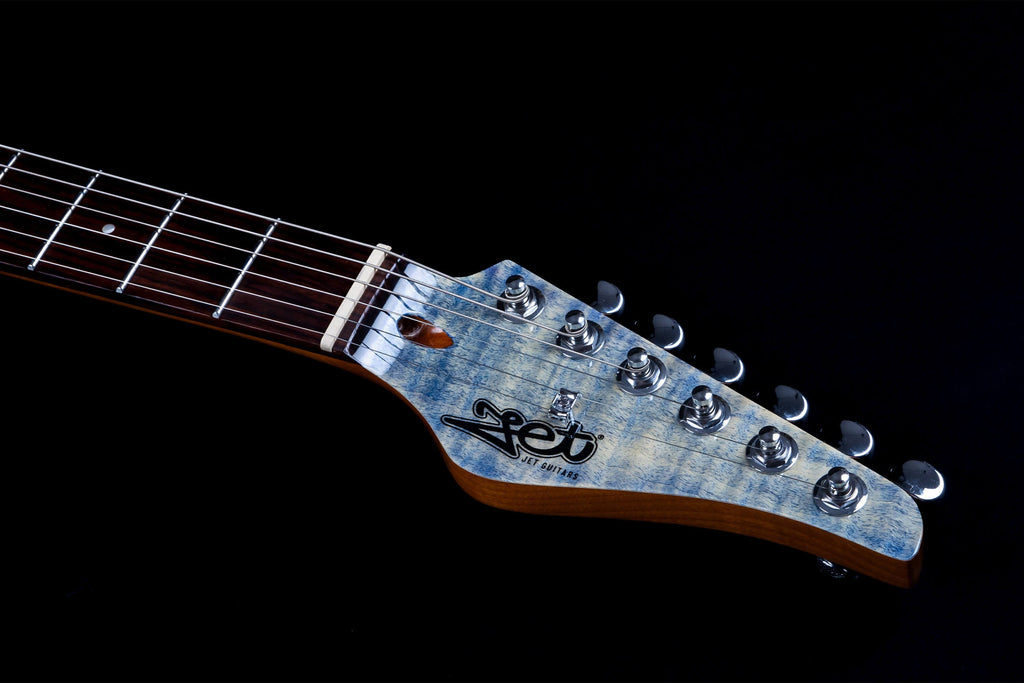 JET Guitars JS-45 Indigo Grey