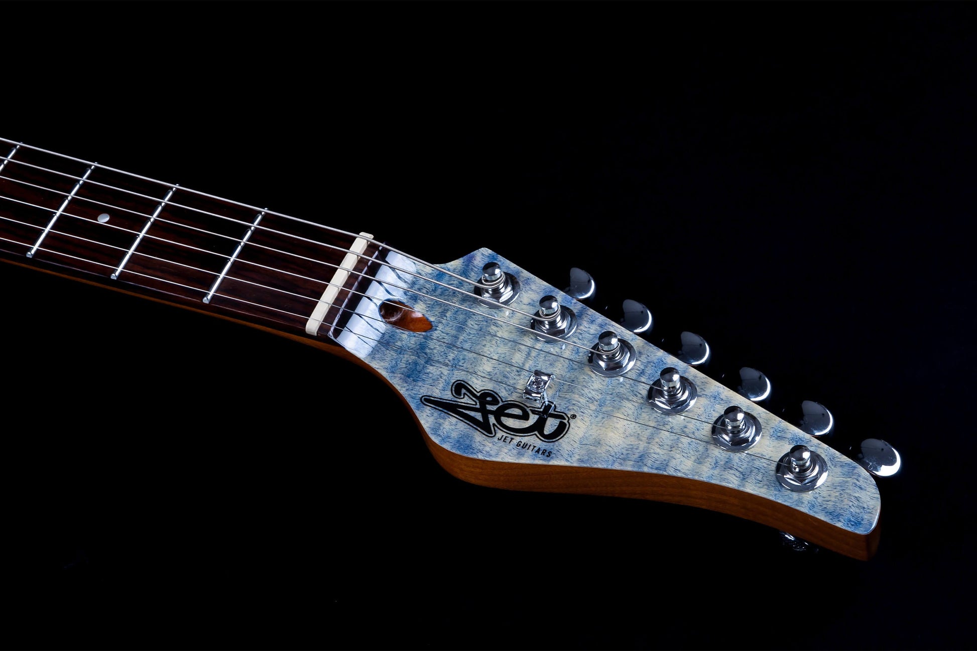 JET Guitars JS-45 Indigo Grey