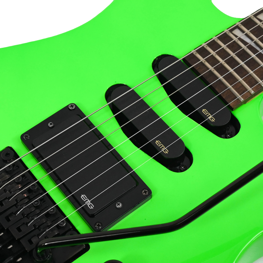 Jackson x Series Dinky DK3XR EMG loaded HSS- Neon Green