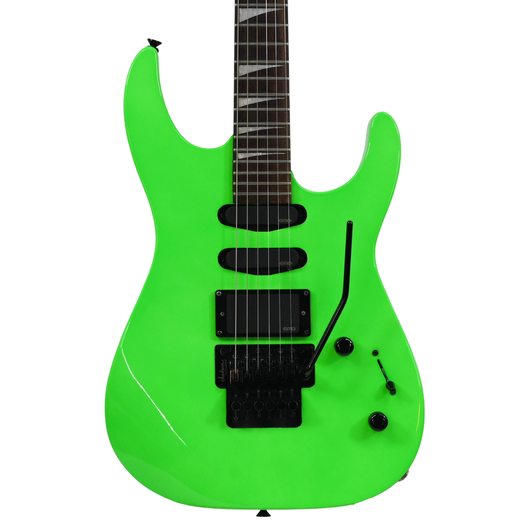 Jackson x Series Dinky DK3XR EMG loaded HSS- Neon Green