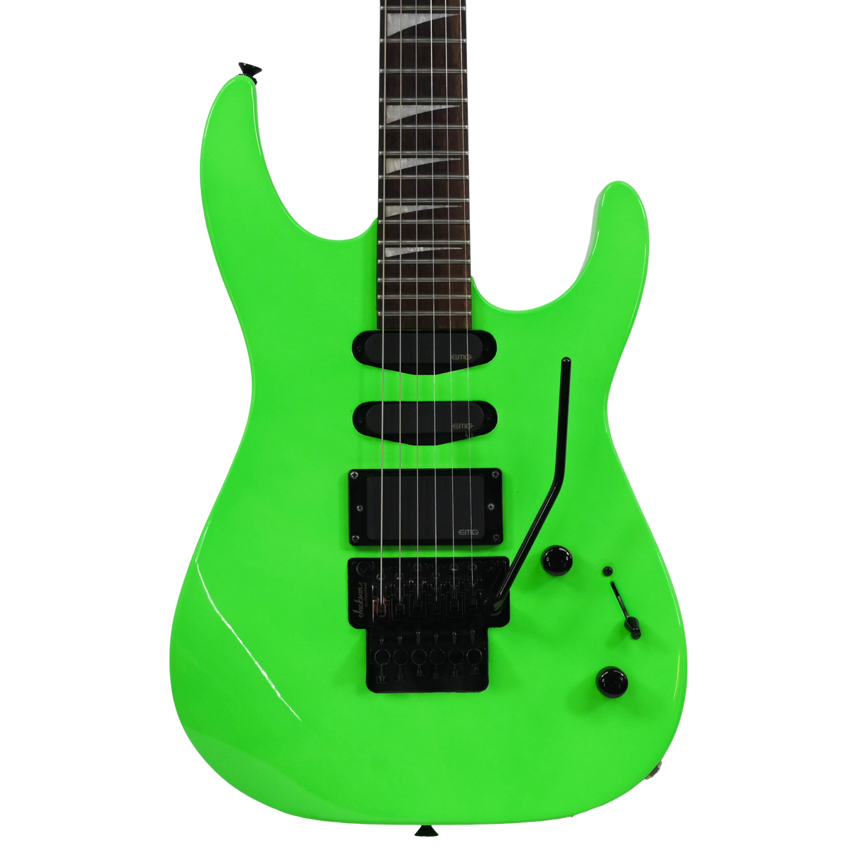 Jackson x Series Dinky DK3XR EMG loaded HSS- Neon Green