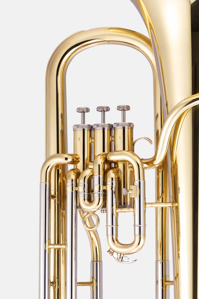 John Packer JP074MKII Euphonium 3-ventiel gelakt