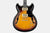 Ibanez JSM10-VYS John Scofield Signature elektrische gitaar vintage yellow sunburst