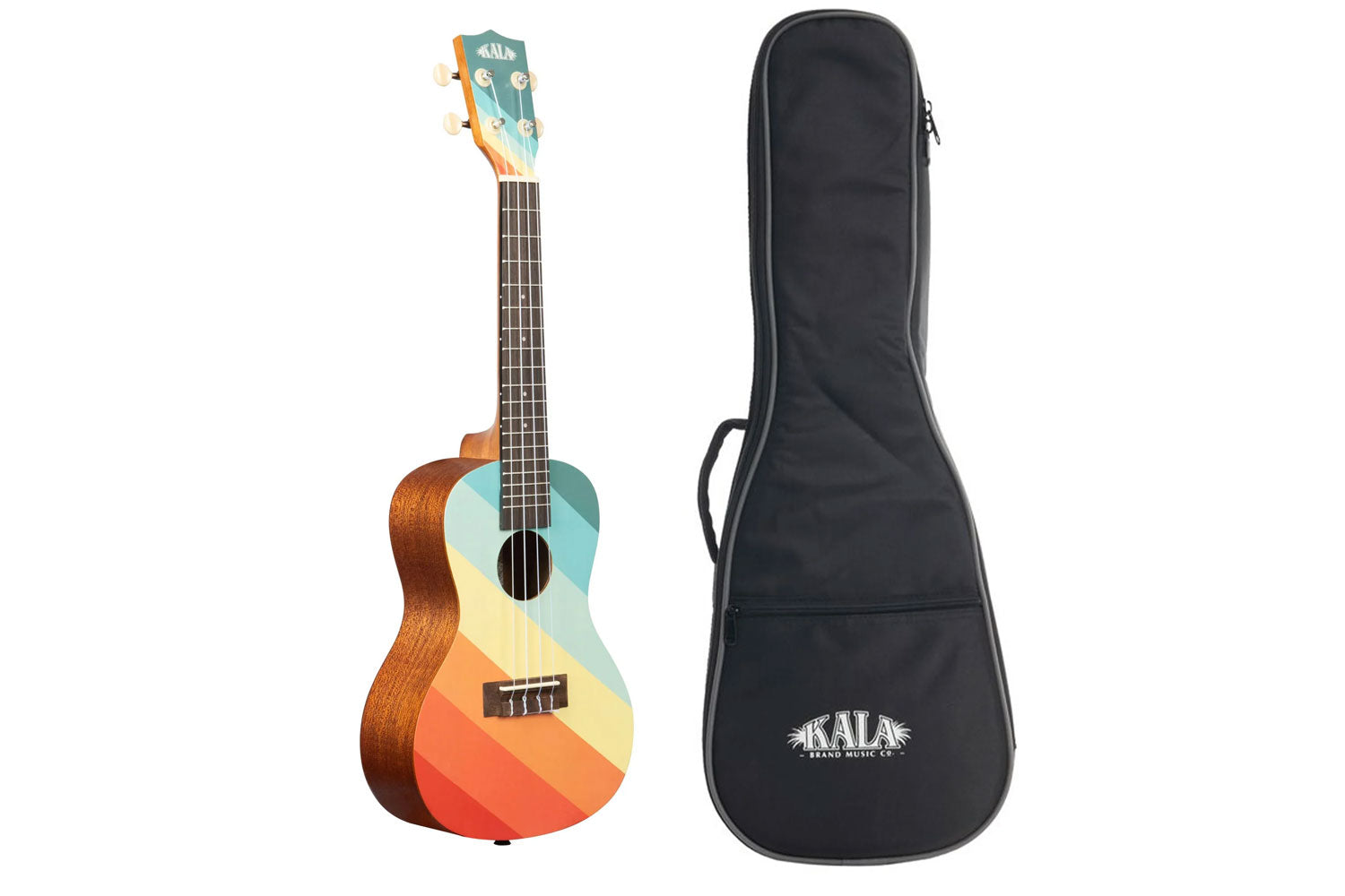 KALA Far Out Surfboard Ukulele w/ Bag