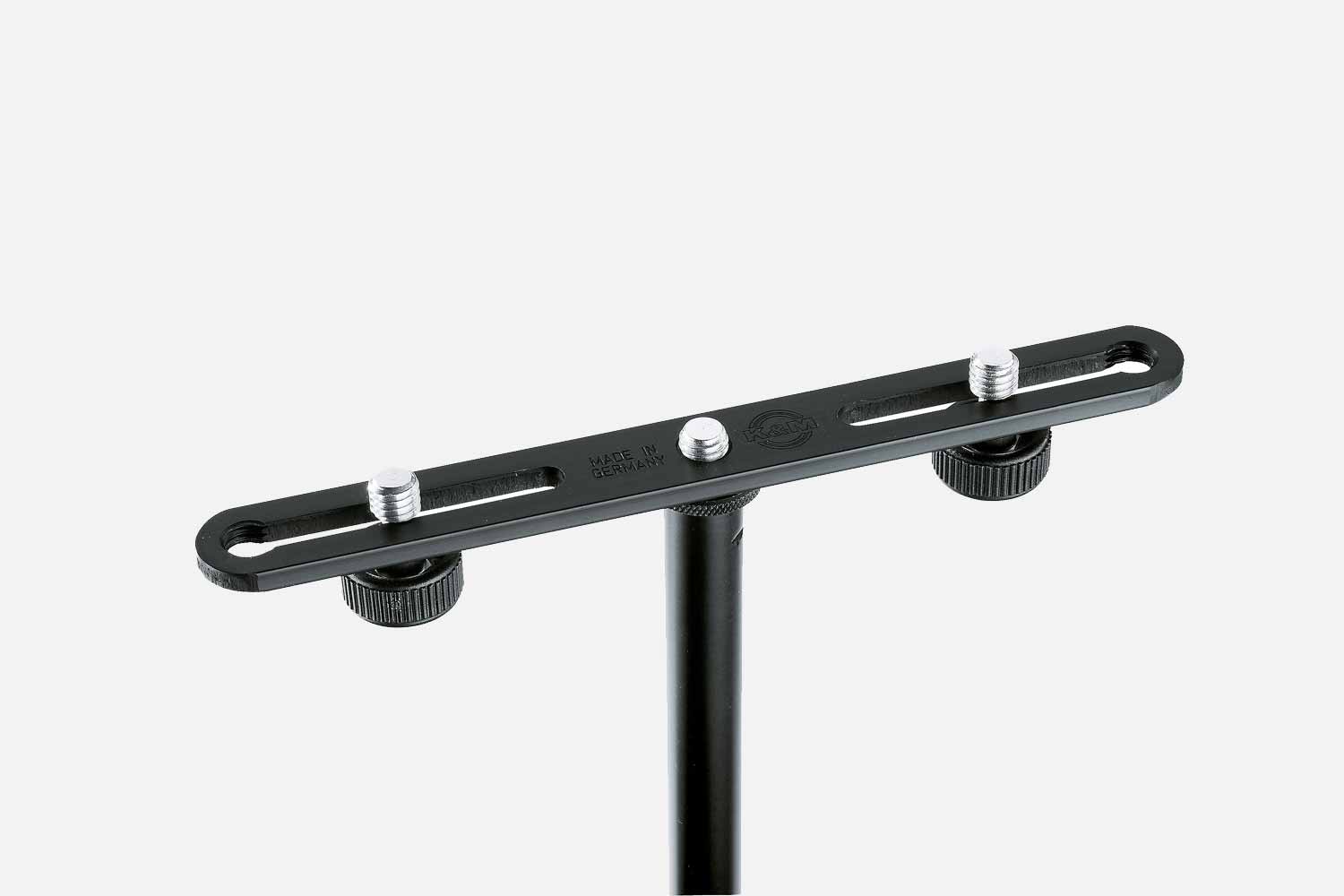 K&M 23550 Microfoon verdeelrail (5370863419556)